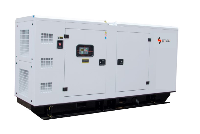 Groupe électrogène Insonorisé AJ-BX35KSE - Moteur Baudouin - 400V - Diesel - 32 KVA 25 KW - SMGW