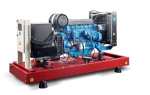 Groupe électrogène Ouvert AJ-B25KE - Moteur Baudouin - 400V - Diesel - 23 KVA 18 KW - SMGW